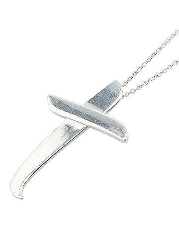 Tiffany Tiffany Kiss Necklace Sterling Silver Women's TIFFANY&Co. (view 1)