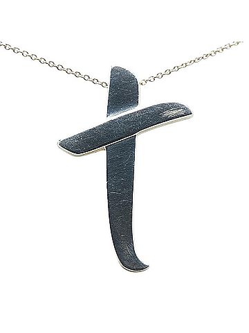 Tiffany Tiffany Kiss Necklace Sterling Silver Women's TIFFANY&Co. (view 2)