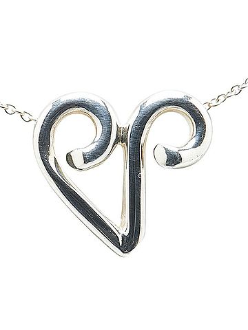 Tiffany Tiffany Zodiac Aries Necklace SV925 Silver Women's TIFFANY&Co. (view 2)