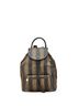 Fendi Black Brown FENDI Pecan Backpack Brown Black PVC Leather Women's One size - photo 1