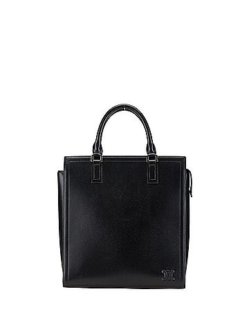 Céline Celine handbag tote bag black leather women's CELINE (view 1)