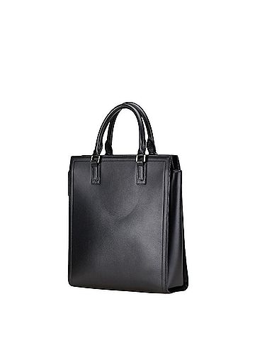 Céline Celine handbag tote bag black leather women's CELINE (view 2)