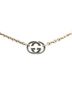 Gucci 100% Sterling Silver Silver Toned Gucci Interlocking G Chain Necklace SV925 Silver Women's GUCCI One size - photo 1