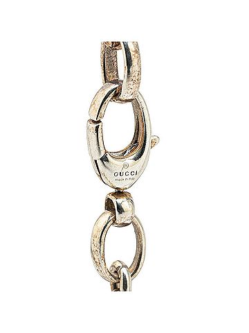 Gucci Gucci Interlocking G Chain Necklace SV925 Silver Women's GUCCI (view 2)
