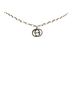 Gucci 100% Sterling Silver Silver Toned Gucci Interlocking G Necklace SV925 Silver Women's GUCCI One size - photo 1
