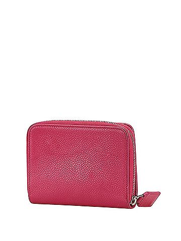 Saint Laurent Saint Laurent Bi-fold Wallet Pink Leather Women's SAINT LAURENT (view 2)