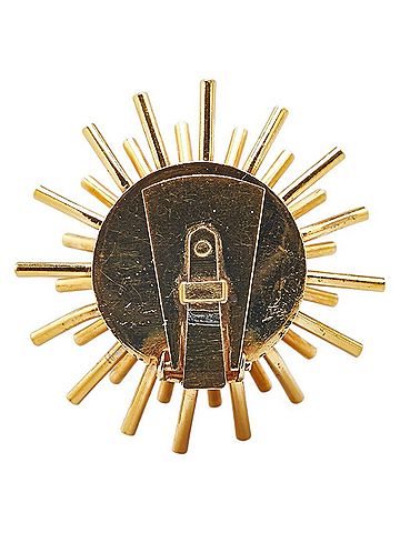 Hermès Hermes Brooch Gold Plated Women's HERMES (view 2)