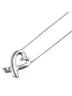 Tiffany 100% Sterling Silver Multi Color Tiffany Loving Heart Necklace SV925 Silver Women's TIFFANY&Co. One size - photo 1