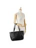 Coach 100% Leather Black Coach East West Tote Bag Shoulder F17722 Black Leather Women's COACH One size - photo 10