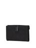 Salvatore Ferragamo Black Salvatore Ferragamo Gancini Long Wallet Black Canvas Leather Women's One size - photo 2