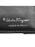 Salvatore Ferragamo Black Salvatore Ferragamo Gancini Long Wallet Black Canvas Leather Women's One size - photo 8