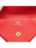 Hermès 100% Leather Red Hermes Calan Yuit Coin Case, Red Swift, Women's HERMES One size - photo 6