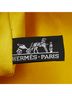 Hermès 100% Cotton Yellow Hermes Bora 3-piece pouch set, yellow cotton, for women, HERMES One size - photo 9