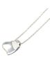 Tiffany 100% Sterling Silver Silver Toned Tiffany & Co. Full Heart Necklace in 925 Sterling Silver for Women One size - photo 1