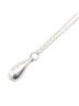Tiffany 100% Sterling Silver Silver Toned Tiffany & Co. Teardrop Necklace in 925 Sterling Silver for Women One size - photo 1