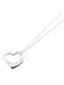Tiffany 100% Sterling Silver Multi Color Tiffany & Co. Open Heart Necklace in 925 Sterling Silver for Women. One size - photo 1