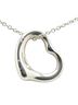 Tiffany 100% Sterling Silver Multi Color Tiffany & Co. Open Heart Necklace in 925 Sterling Silver for Women. One size - photo 2