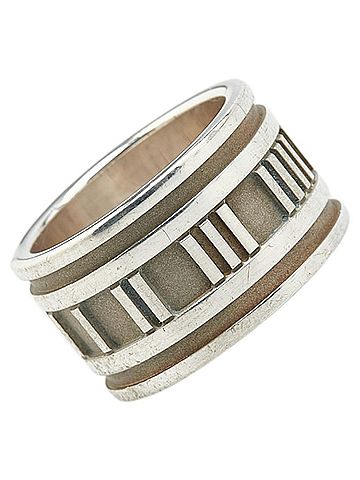 Tiffany Tiffany Atlas Ring, SV925 Silver, Women's, TIFFANY&Co. (view 1)