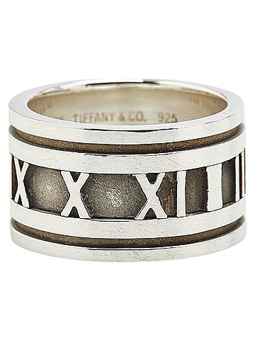 Tiffany Tiffany Atlas Ring, SV925 Silver, Women's, TIFFANY&Co. (view 2)