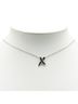 Tiffany 100% Sterling Silver Multi Color Tiffany & Co. Paloma Picasso Kiss Necklace in 925 Sterling Silver for Women. One size - photo 7