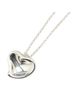 Tiffany 100% Sterling Silver Pink Tiffany & Co. Full Heart Necklace in 925 Sterling Silver for Women. One size - photo 1
