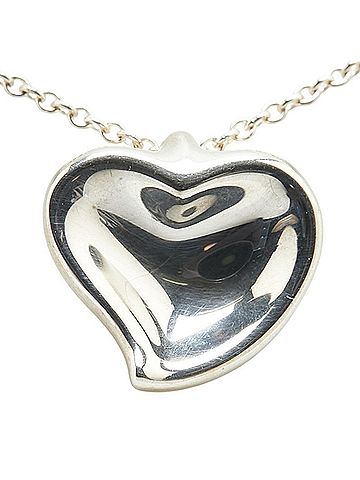Tiffany Tiffany & Co. Full Heart Necklace in 925 Sterling Silver for Women. (view 2)