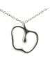 Tiffany 100% Sterling Silver Silver Toned Tiffany & Co. Apple Necklace in 925 Sterling Silver for Women One size - photo 2