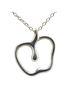 Tiffany 100% Sterling Silver Silver Toned Tiffany & Co. Apple Necklace in 925 Sterling Silver for Women One size - photo 3