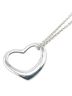 Tiffany 100% Sterling Silver Multi Color Tiffany Peretti Heart Necklace SV925 Silver Women's TIFFANY&Co. One size - photo 1
