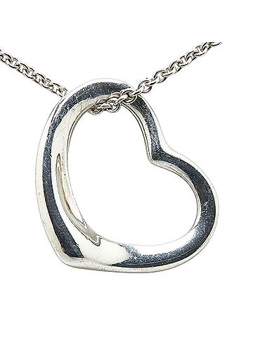 Tiffany Tiffany Peretti Heart Necklace SV925 Silver Women's TIFFANY&Co. (view 2)