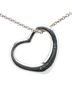 Tiffany 100% Sterling Silver Multi Color Tiffany Peretti Heart Necklace SV925 Silver Women's TIFFANY&Co. One size - photo 3
