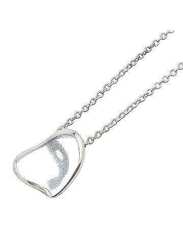 Tiffany Tiffany Full Heart Necklace SV925 Silver Women's TIFFANY&Co. (view 1)