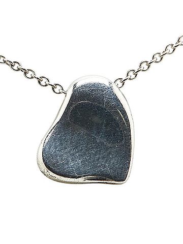Tiffany Tiffany Full Heart Necklace SV925 Silver Women's TIFFANY&Co. (view 2)