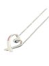 Tiffany 100% Sterling Silver Multi Color Tiffany Loving Heart LOVE Necklace SV925 Silver Women's TIFFANY&Co. One size - photo 1