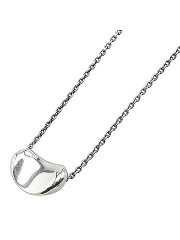 Tiffany Tiffany Bean Necklace SV925 Silver Women's TIFFANY&Co. (view 1)