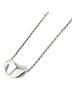 Tiffany 100% Sterling Silver Multi Color Tiffany Bean Necklace SV925 Silver Women's TIFFANY&Co. One size - photo 1
