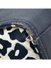 Tory Burch Blue White Tory Burch Leopard Tote Bag Navy White PVC Leather Women's One size - photo 6