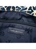 Tory Burch Blue White Tory Burch Leopard Tote Bag Navy White PVC Leather Women's One size - photo 8