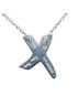 Tiffany 100% Sterling Silver Multi Color Tiffany & Co. Kiss Necklace in 925 Sterling Silver for Women One size - photo 3