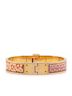 Hermès 100% Metal Multi Color Hermes Charnier PM Cloisonne Bangle Gold Multicolor Plated Women's HERMES One size - photo 1