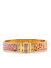 Hermès 100% Metal Multi Color Hermes Charnier PM Cloisonne Bangle Gold Multicolor Plated Women's HERMES One size - photo 3