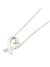 Tiffany 100% Sterling Silver Multi Color Tiffany Loving Heart Necklace SV925 Silver Women's TIFFANY&Co. One size - photo 1