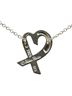 Tiffany 100% Sterling Silver Multi Color Tiffany Loving Heart Necklace SV925 Silver Women's TIFFANY&Co. One size - photo 3