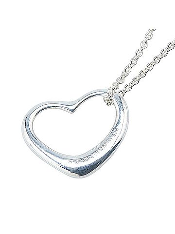 Tiffany Tiffany Heart Necklace SV925 Silver Women's TIFFANY&Co. (view 1)