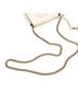 Gucci 100% Leather Ivory White Gucci Interlocking G Soho Chain Shoulder Bag 323190 White Ivory Leather Women's GUCCI One size - photo 4