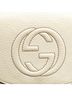 Gucci 100% Leather Ivory White Gucci Interlocking G Soho Chain Shoulder Bag 323190 White Ivory Leather Women's GUCCI One size - photo 6