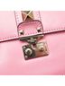 Valentino 100% Leather Pink Valentino Rockstud Chain Shoulder Bag Pink Leather Women's VALENTINO One size - photo 4