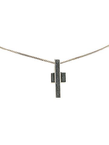 Gucci Gucci Cross Motif Necklace SV925 Silver Women's GUCCI (view 1)