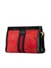 Gucci Black Red Gucci Ophidia Sherry Line Chain Shoulder Bag 503877 Red Black Suede Leather Women's GUCCI One size - photo 2
