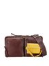 Valentino 100% Leather Brown Yellow Valentino Rockstud Shoulder Bag Brown Yellow Leather Women's VALENTINO One size - photo 1